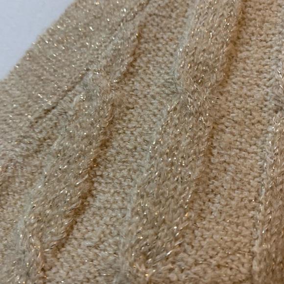 🔥NWT - V-Neck Faux Wrap sweater with sparkle - Picture 4 of 8